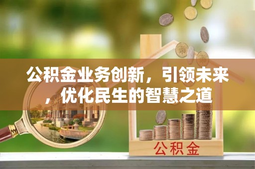 宏伟公积金业务创新，引领未来，优化民生的智慧之道