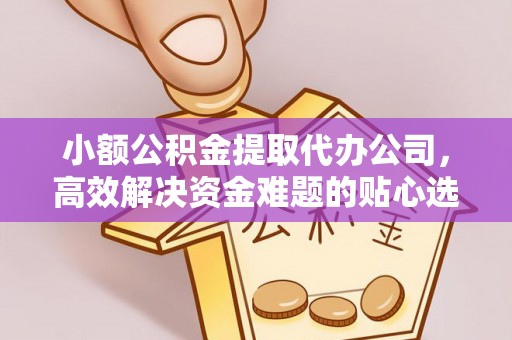 宏伟小额公积金提取代办公司，高效解决资金难题的贴心选择