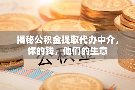 宏伟揭秘公积金提取代办中介，你的钱，他们的生意