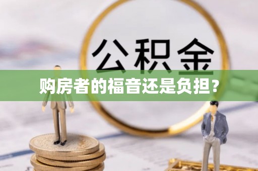 宏伟购房者的福音还是负担？