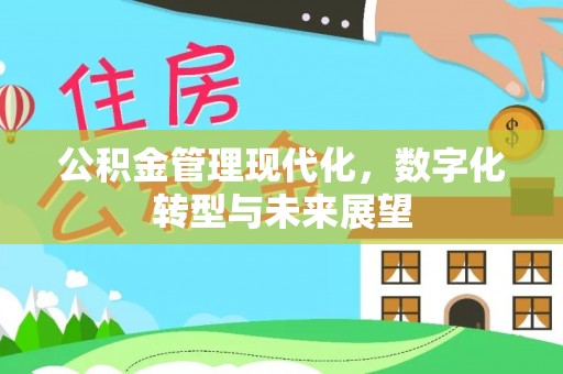 宏伟公积金管理现代化，数字化转型与未来展望