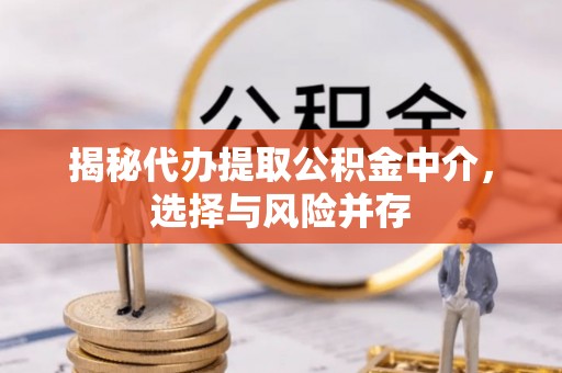 宏伟揭秘代办提取公积金中介，选择与风险并存