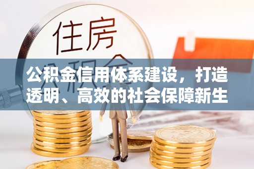 宏伟公积金信用体系建设，打造透明、高效的社会保障新生态