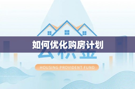 宏伟如何优化购房计划