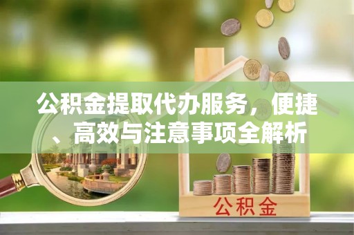 宏伟公积金提取代办服务，便捷、高效与注意事项全解析