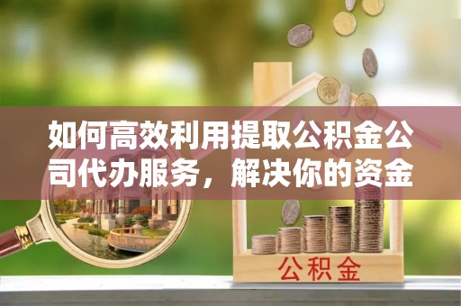 宏伟如何高效利用提取公积金公司代办服务，解决你的资金难题