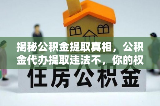 宏伟揭秘公积金提取真相，公积金代办提取违法不，你的权益如何保障？