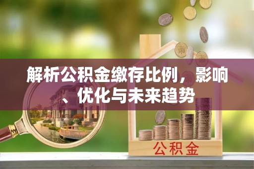 宏伟解析公积金缴存比例，影响、优化与未来趋势