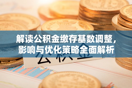 宏伟解读公积金缴存基数调整，影响与优化策略全面解析