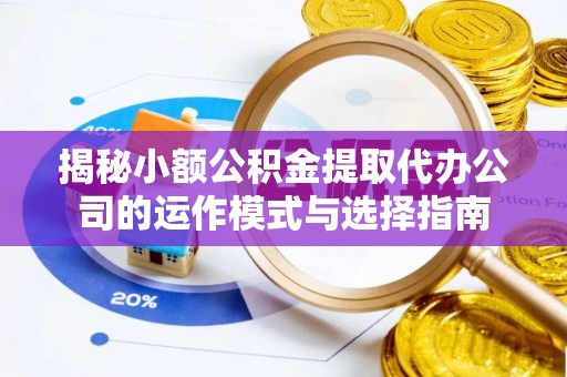 宏伟揭秘小额公积金提取代办公司的运作模式与选择指南