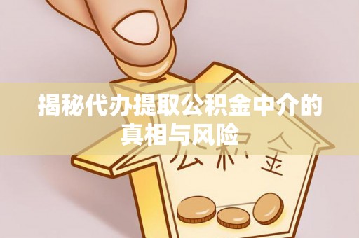 宏伟揭秘代办提取公积金中介的真相与风险