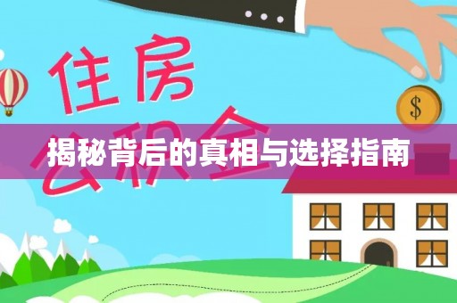 宏伟揭秘背后的真相与选择指南