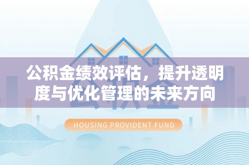 宏伟公积金绩效评估，提升透明度与优化管理的未来方向
