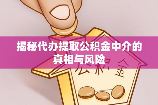 宏伟揭秘代办提取公积金中介的真相与风险