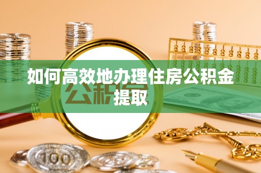 宏伟如何高效地办理住房公积金提取