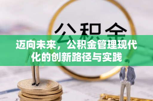 宏伟迈向未来，公积金管理现代化的创新路径与实践