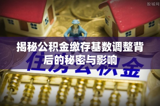 宏伟揭秘公积金缴存基数调整背后的秘密与影响