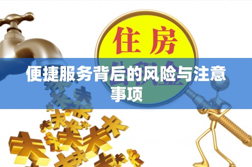 宏伟便捷服务背后的风险与注意事项